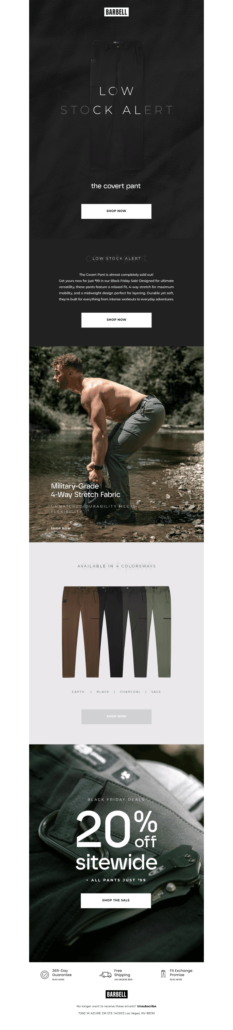 ALMOST GONE | The Covert Pant