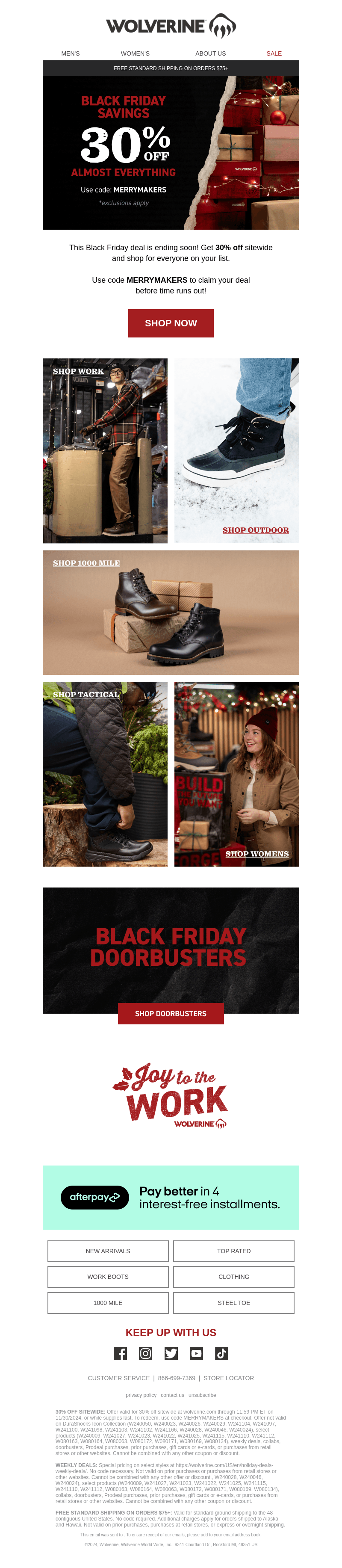 30% Off Your Order Is Ending Soon!
