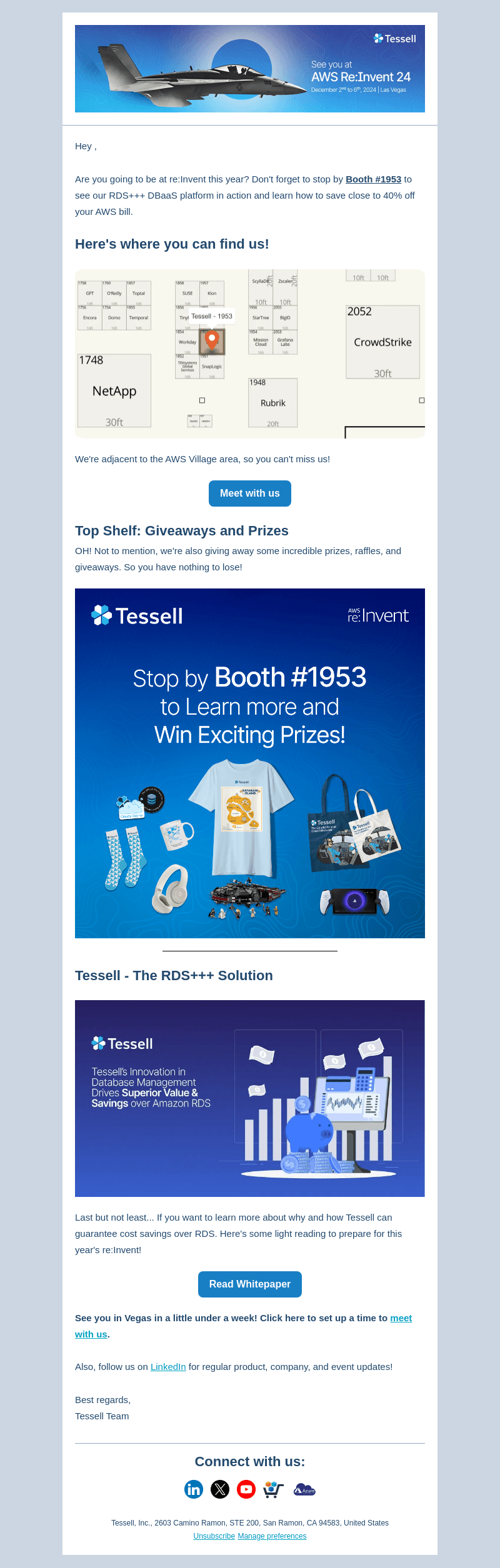See you at AWS re:Invent!