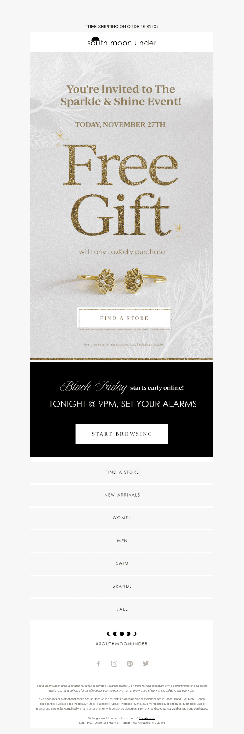 IN STORES, TODAY ONLY! ✨