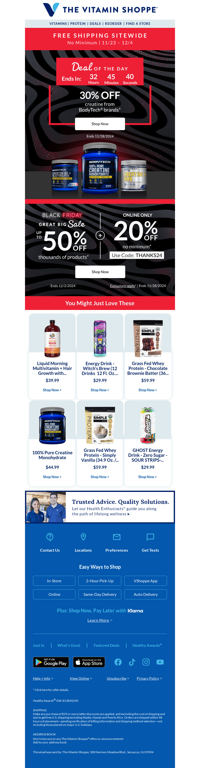 Ending Soon: 30% off BodyTech Creatine
