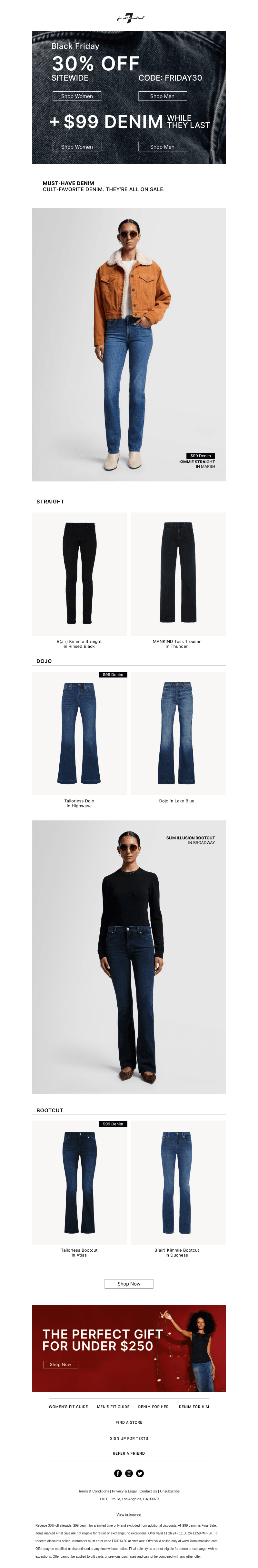 Denim You Need. Now 30% Off.