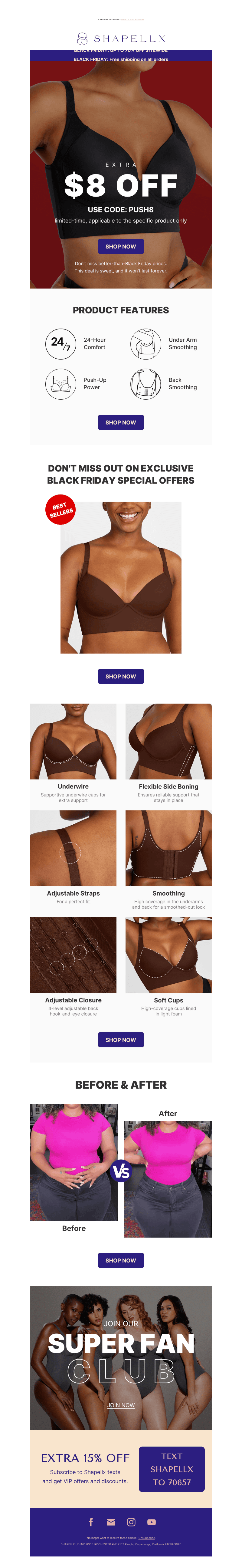 💌Don’t Miss 💲8 Off Your Dream Bra!