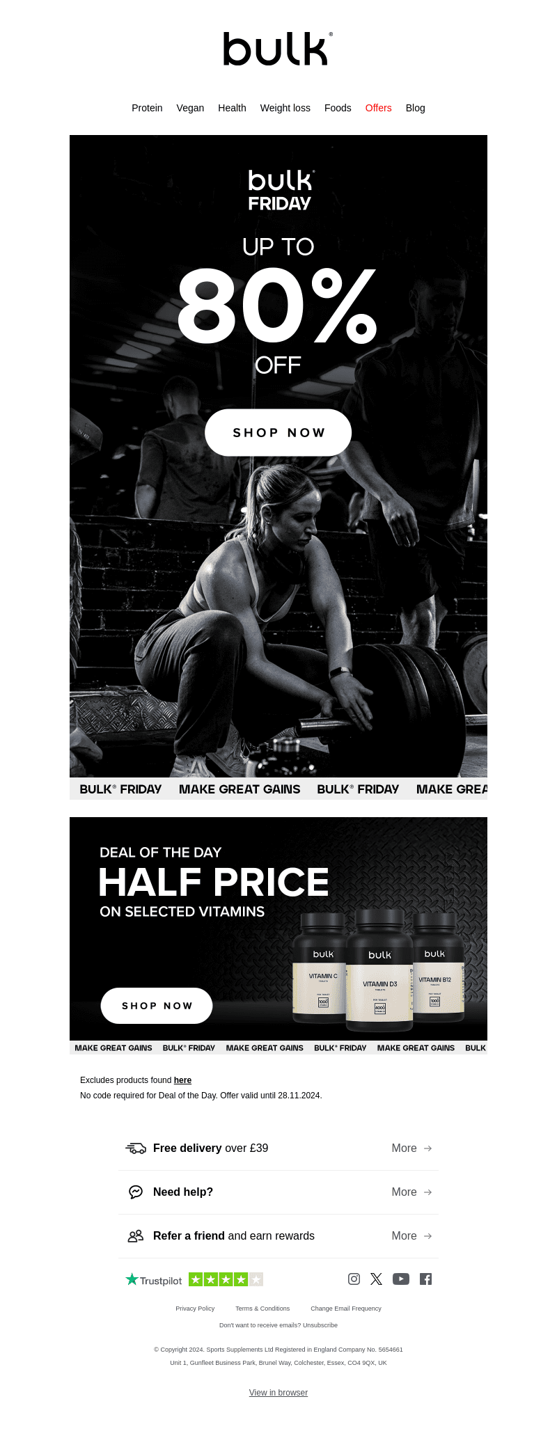 Last Chance: Shop 50% Off Vitamins ⏰