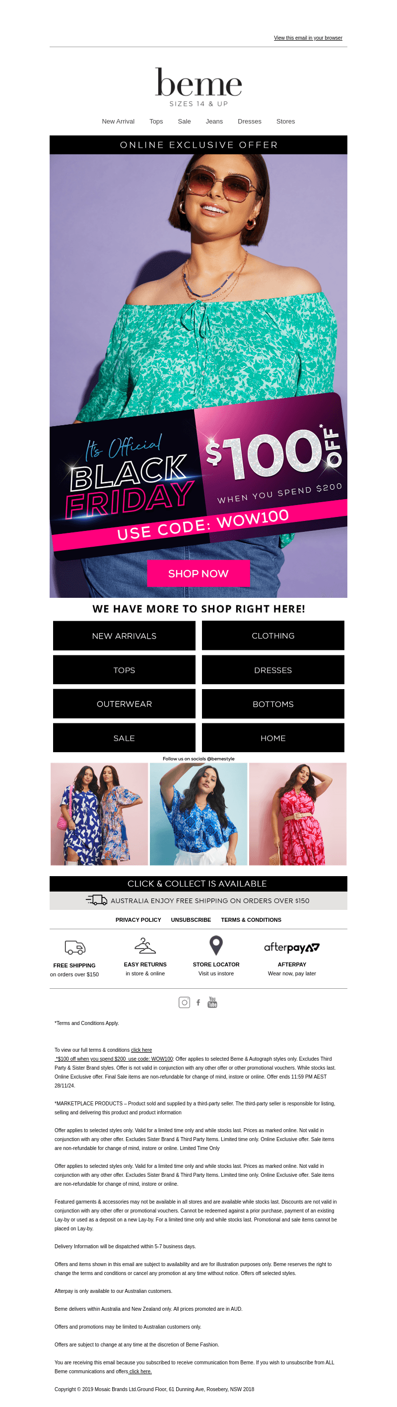 Black Friday Early Access: Get $100* off