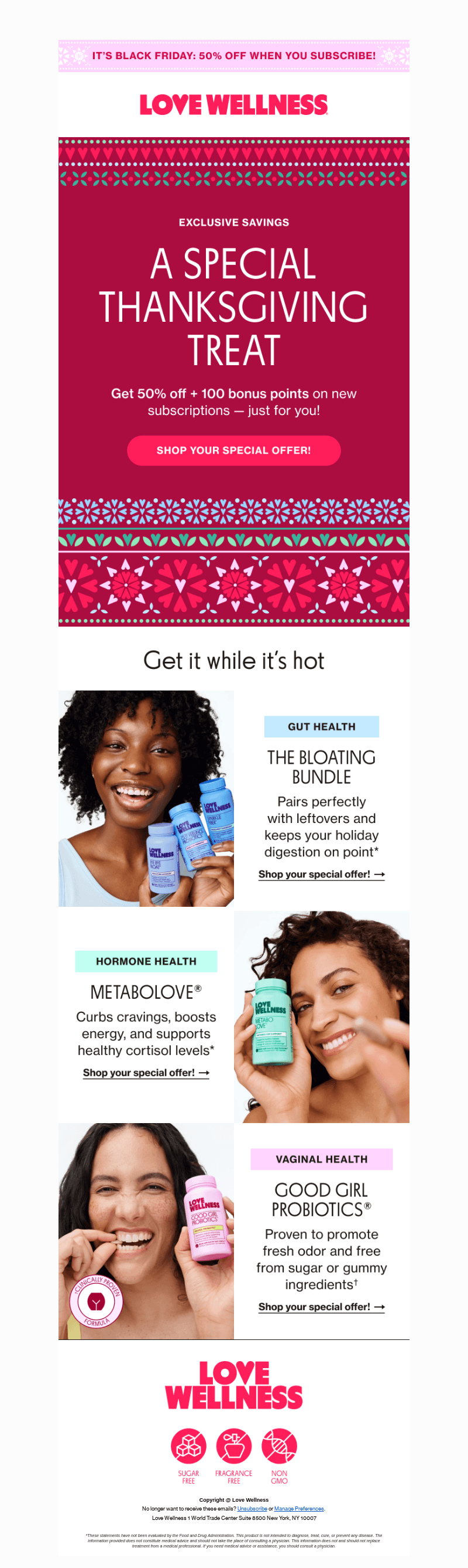 Feast on savings