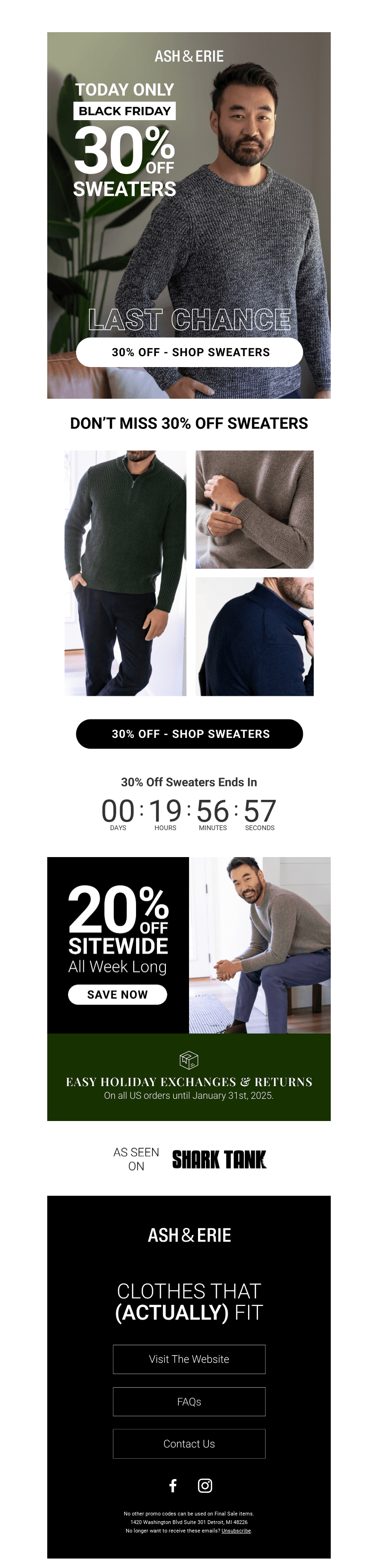30% Off Sweaters: Don’t miss out