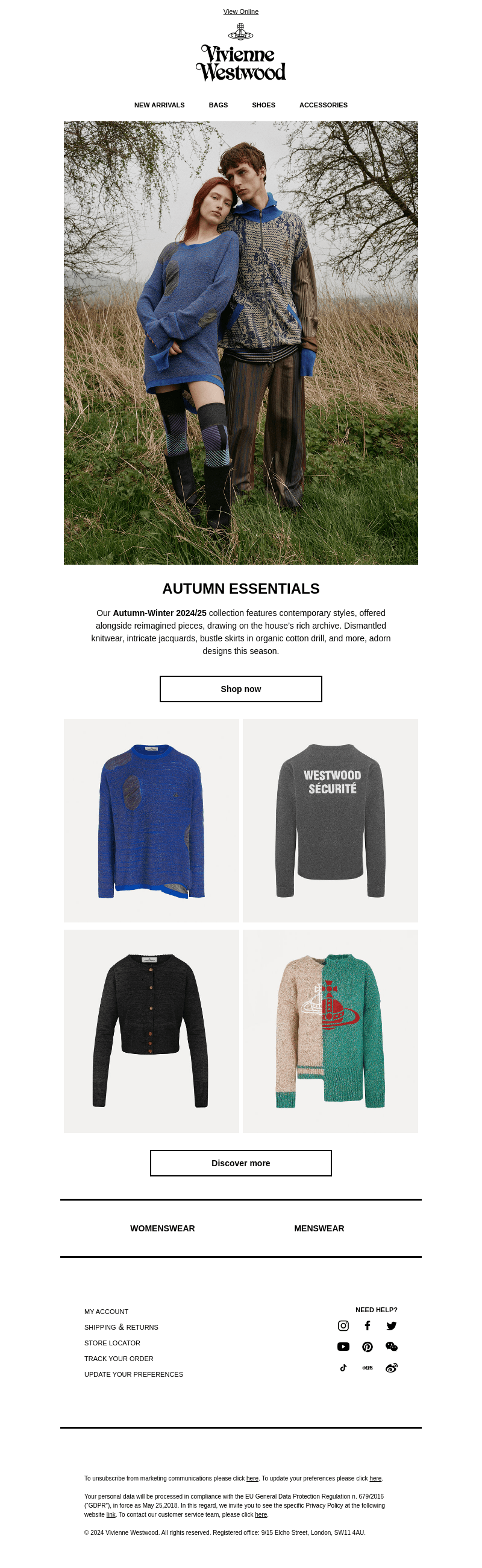 AW2425 | AUTUMN ESSENTIALS