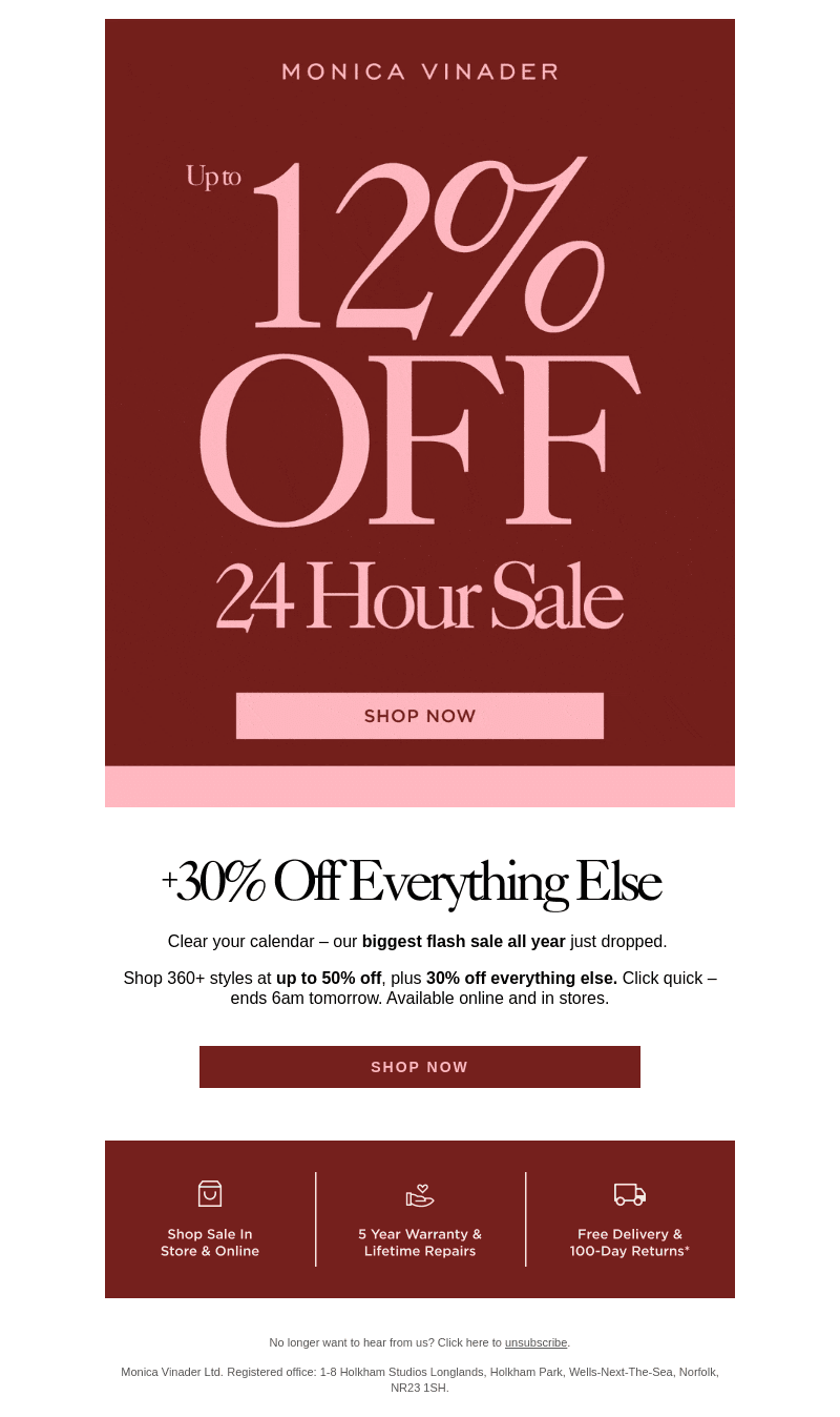 700+ Styles All Up to 50% off