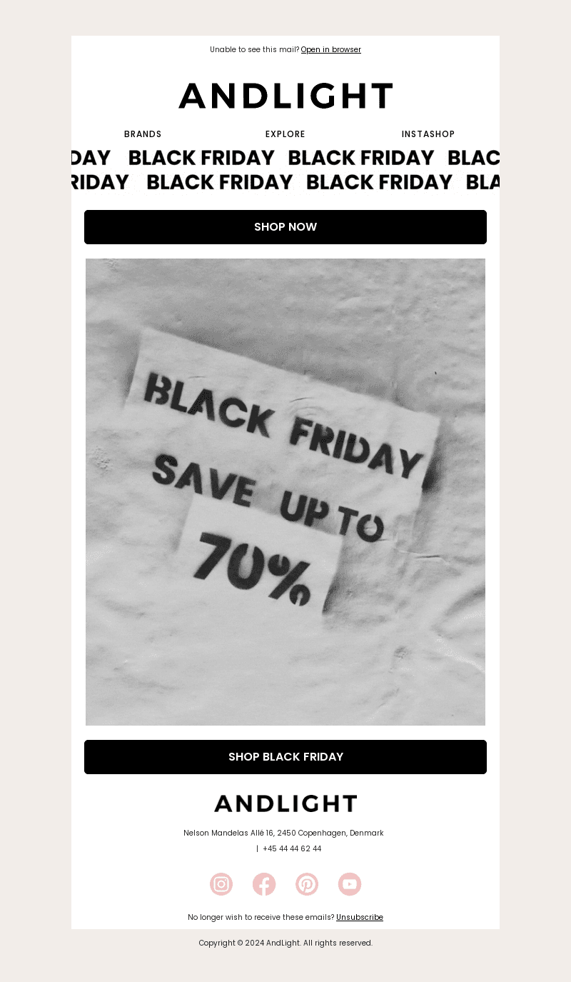 SAVE UP TO 70% THIS BLACK FRIDAY🖤