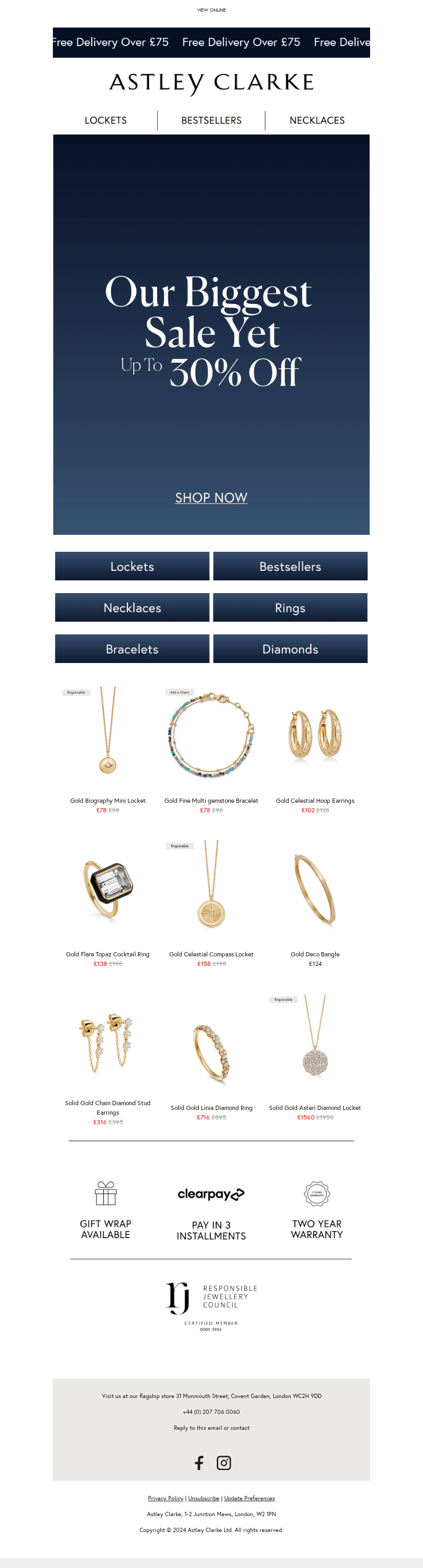 Up To 30% Off Everything