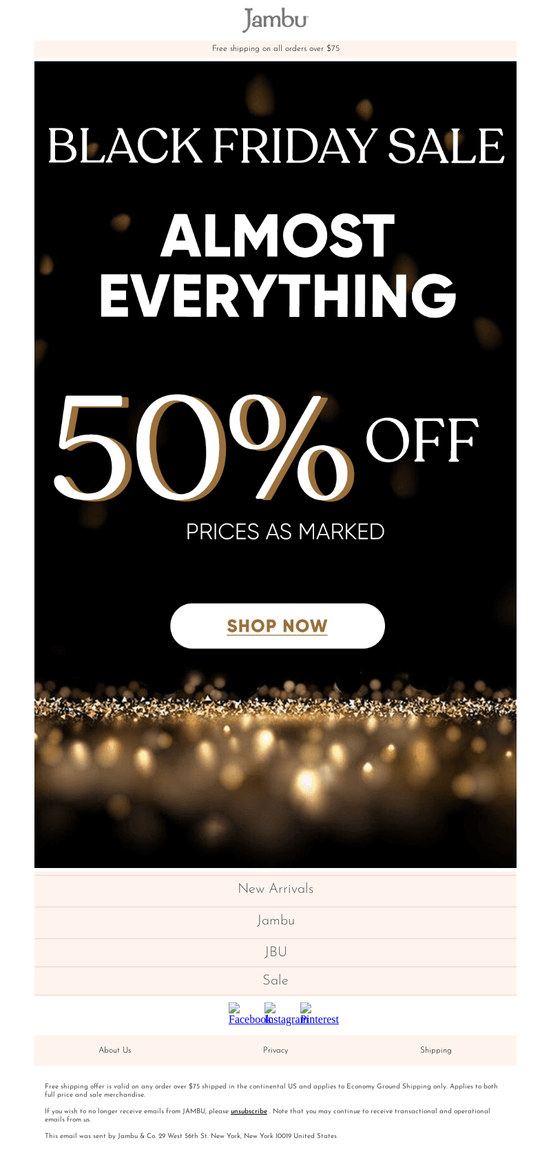 Black Friday Sale: Additional 50% OFF INSIDE!