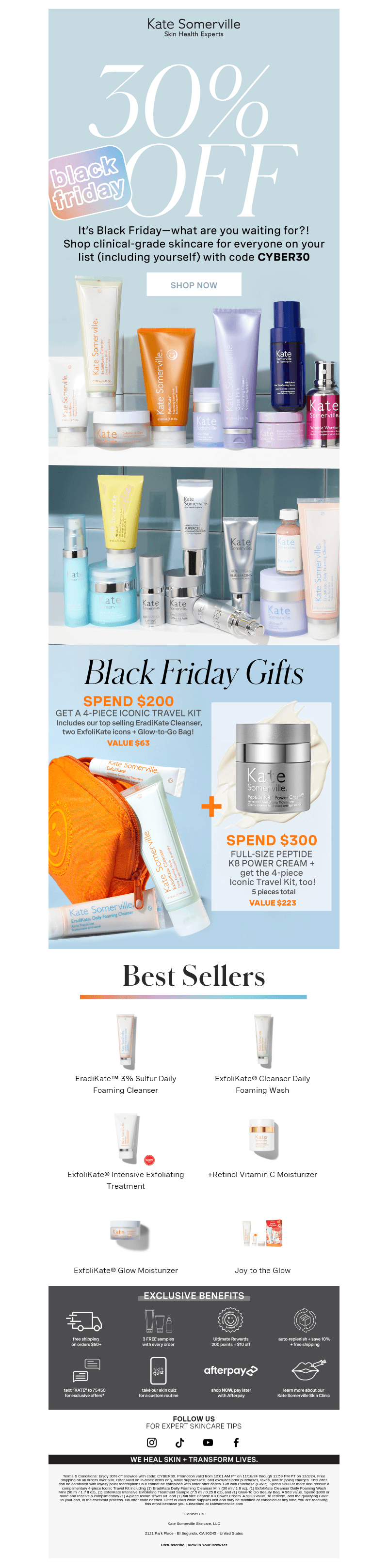Shop our Black Friday Event + Save 30%