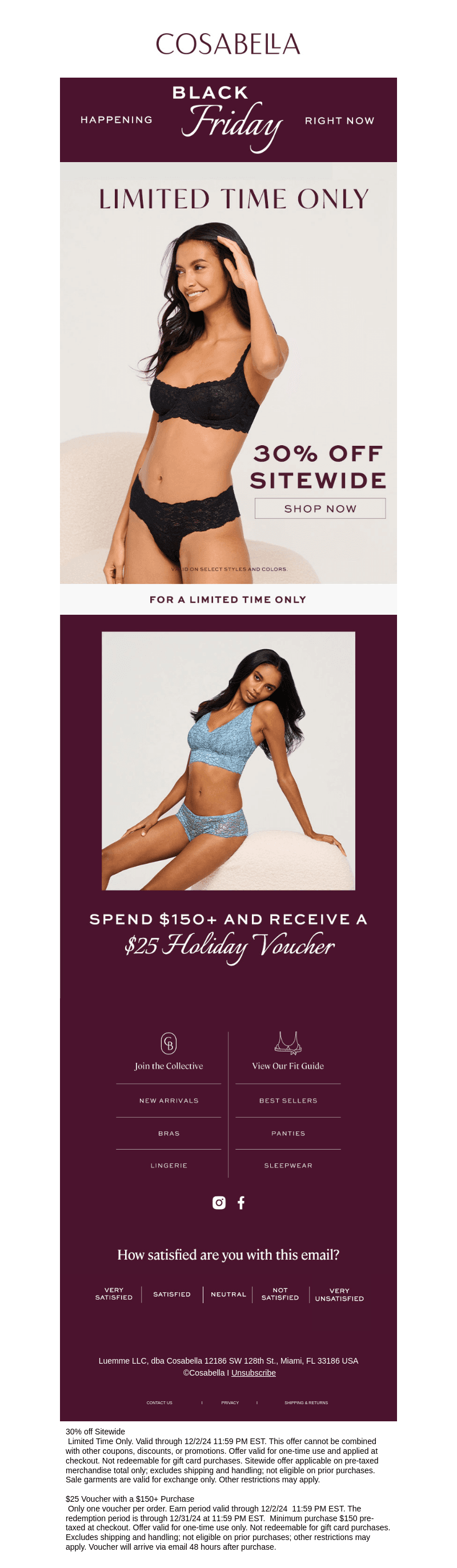 It's Now or Never: 30% Off Everything