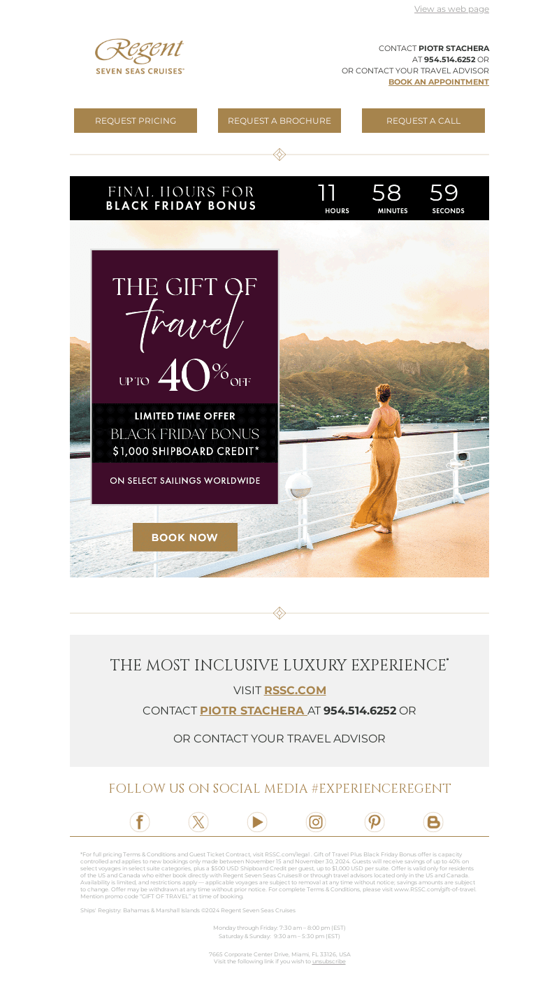 FINAL CALL – Black Friday Bonus Ends Today