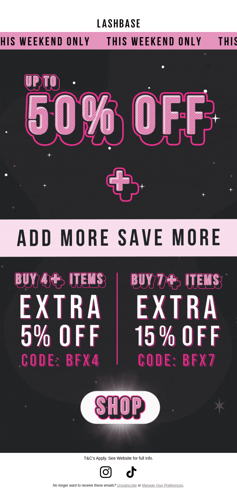 Add more SAVE MORE!