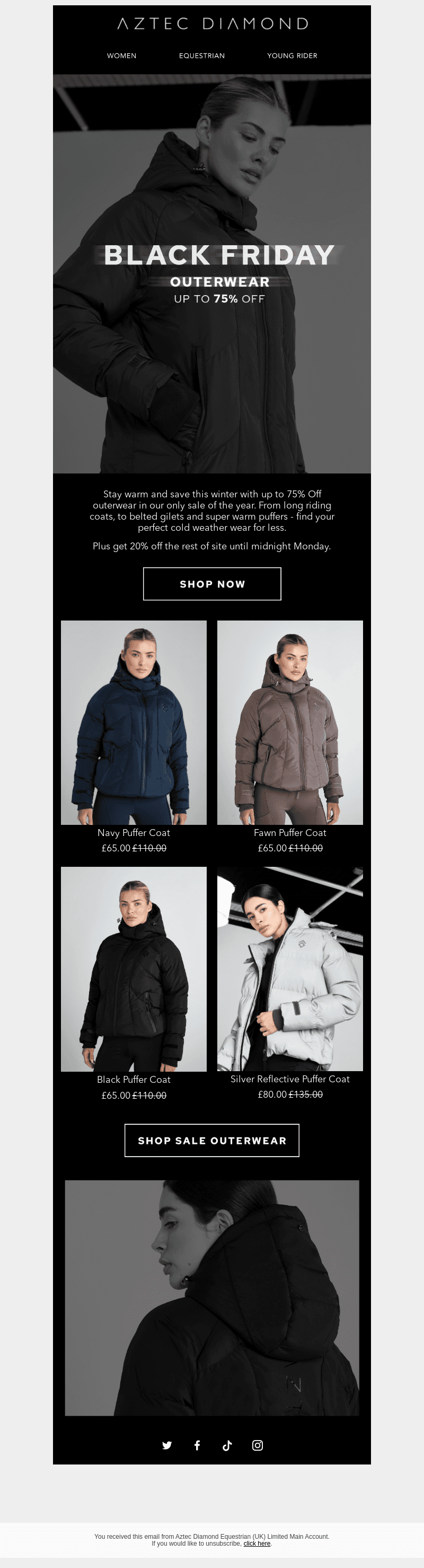 Take up to 75% Off Outerwear