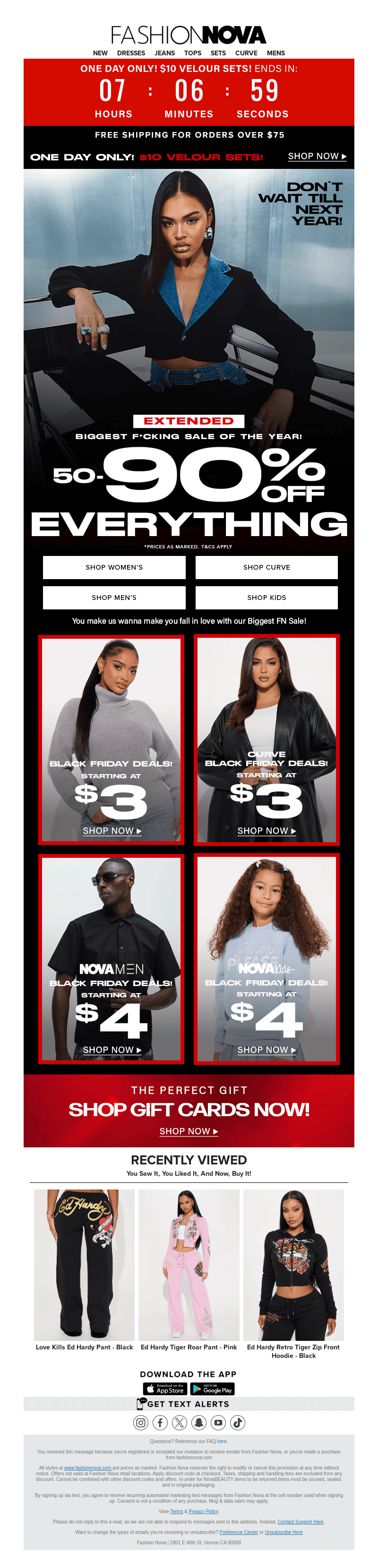 ⏰50-90% OFF EVERY. SINGLE. THING‼️