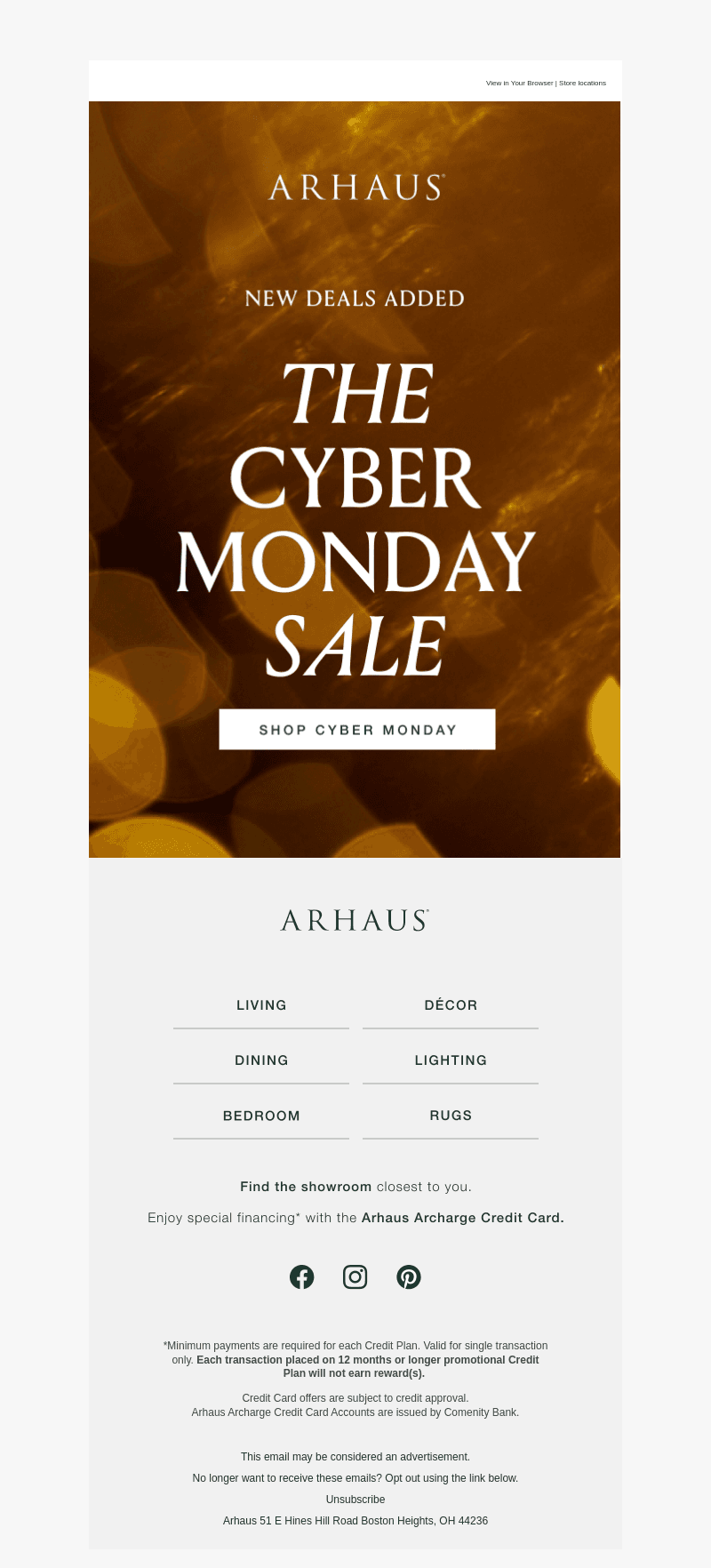Your Cyber Monday First Look