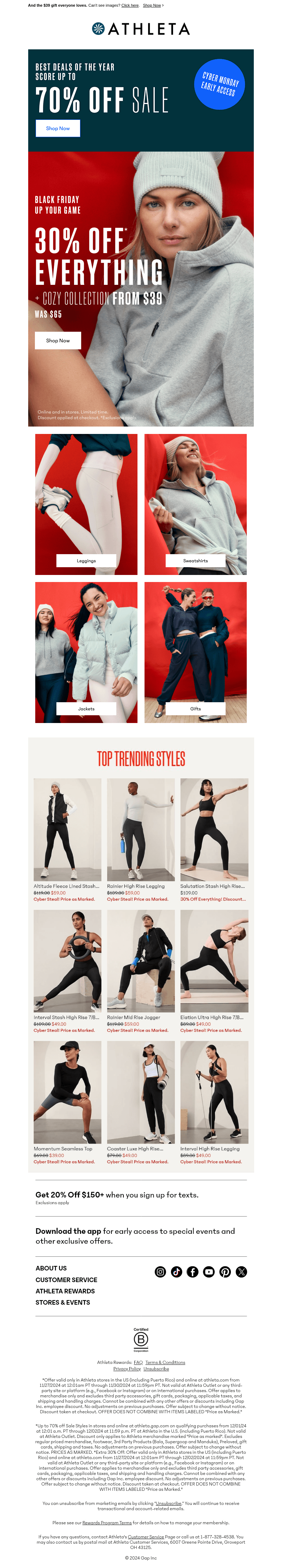 You're getting one last shot at 30% off everything