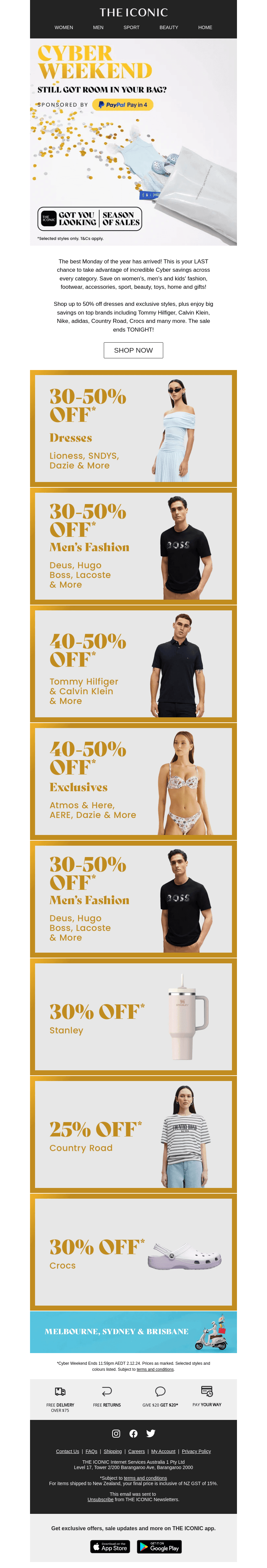 Cyber Monday is here! ⚡