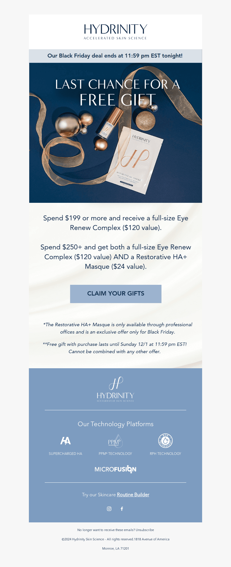 Just Hours Left to Score Black Friday Freebies!
