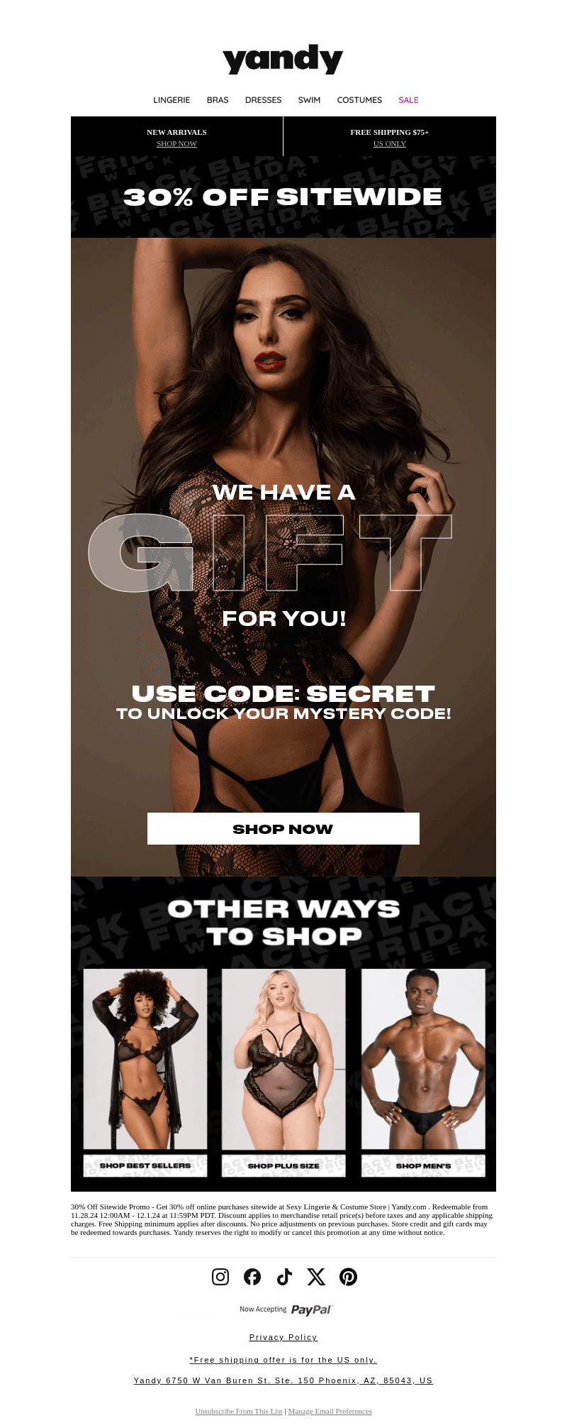 ❤️ Pssst…We have something for you! ❤️