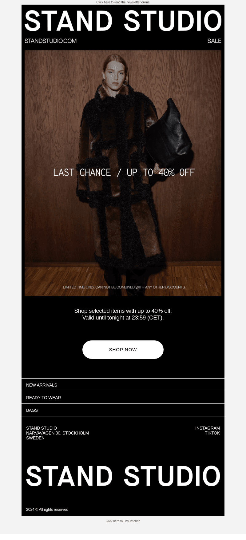 LAST CHANCE: WEEKEND TREAT