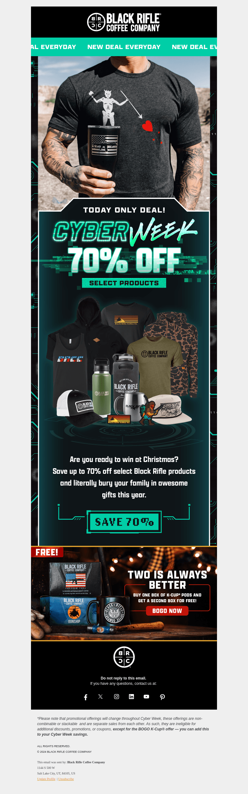 CYBER WEEK STARTS NOW! ⚡️🛍️