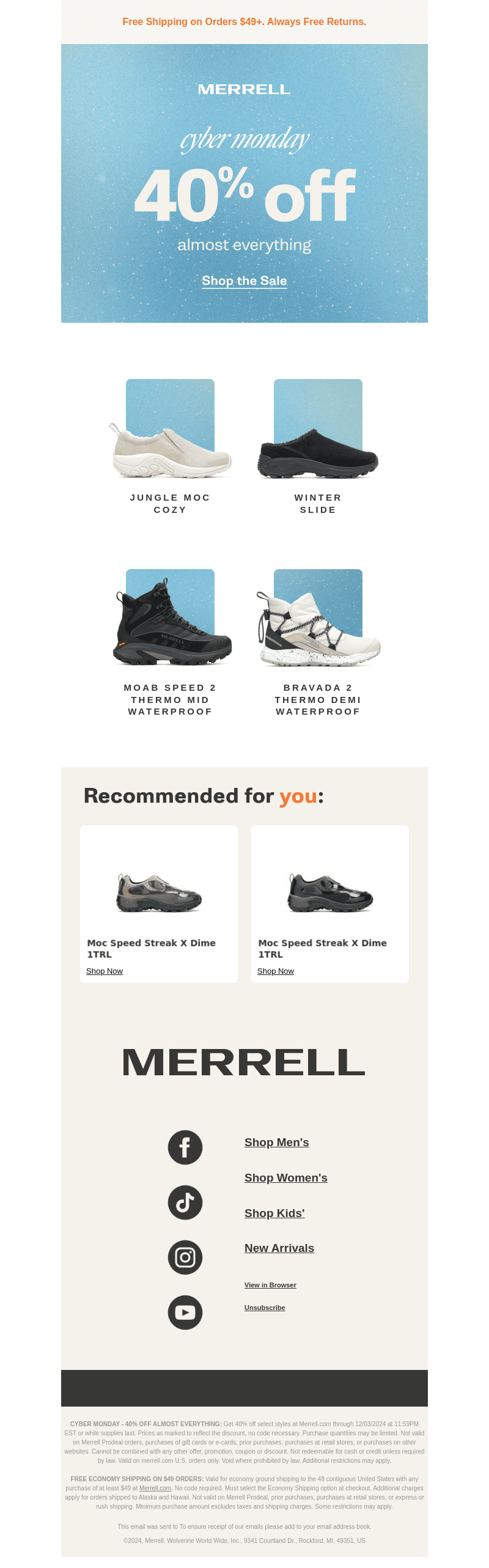 CYBER MONDAY DEALS START NOW