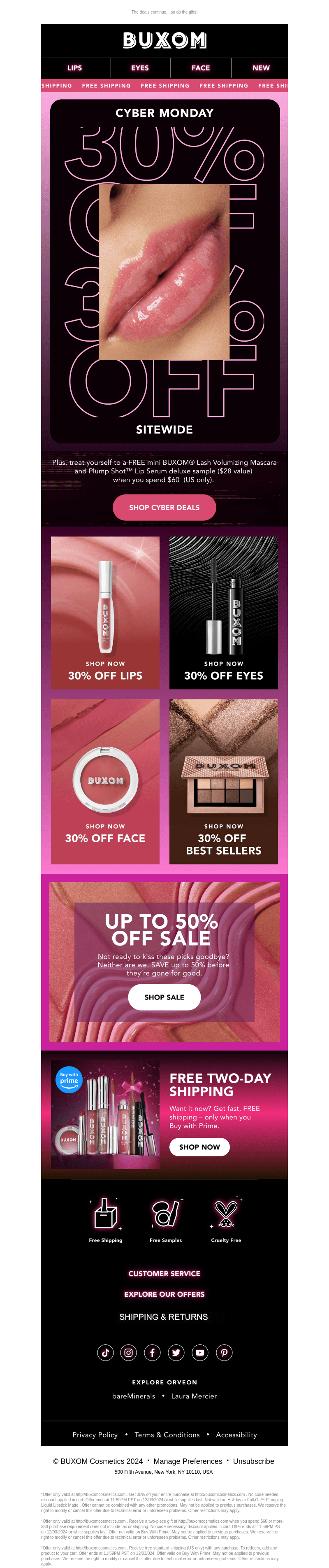 HOT DROP: 30% Off for Cyber Monday
