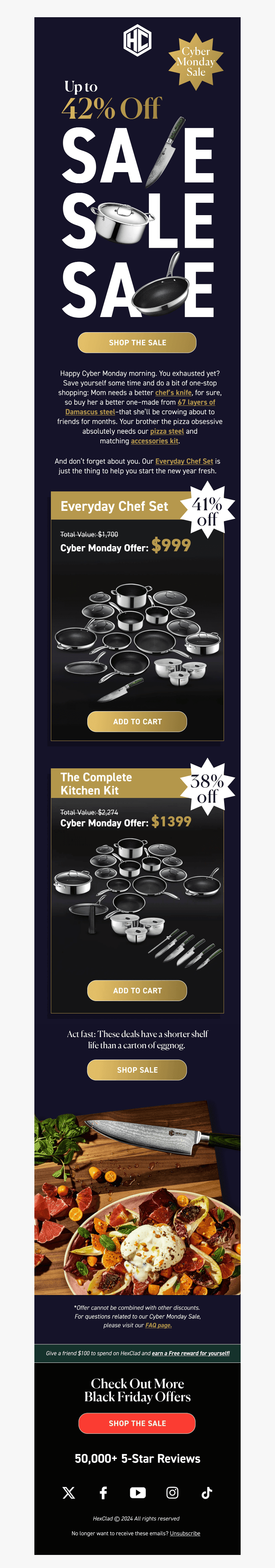 Cyber Monday: Up to 42% off ENDS SOON