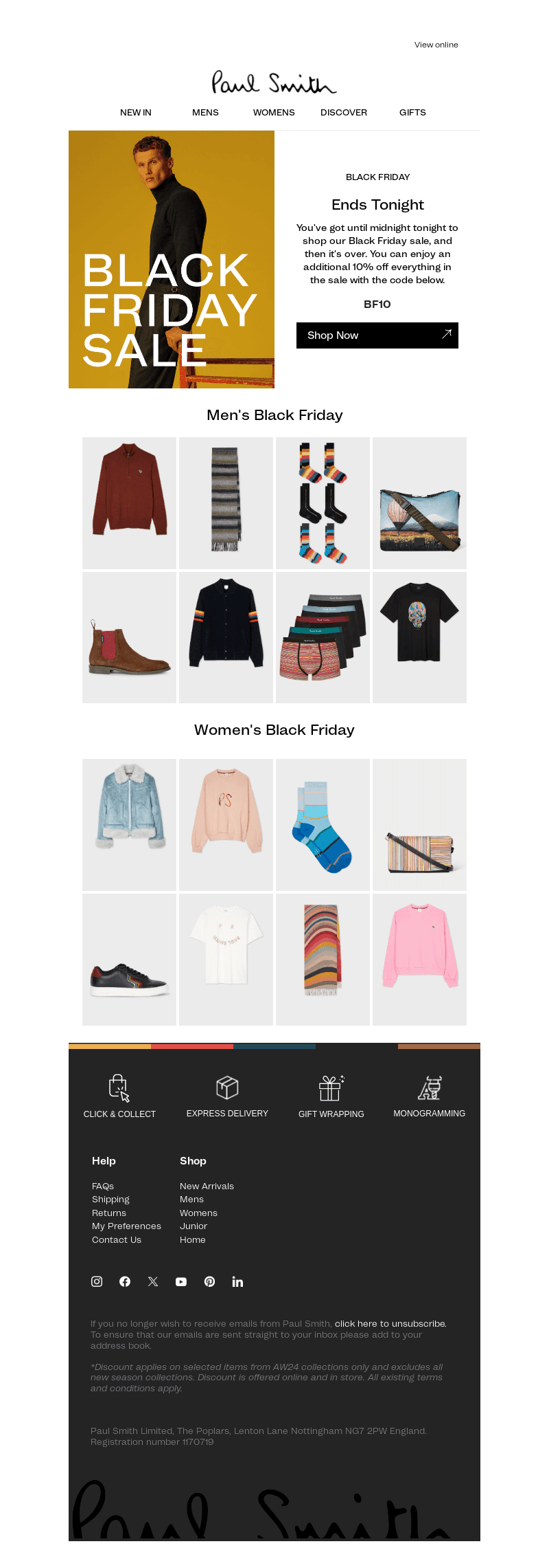 Your last chance to shop
