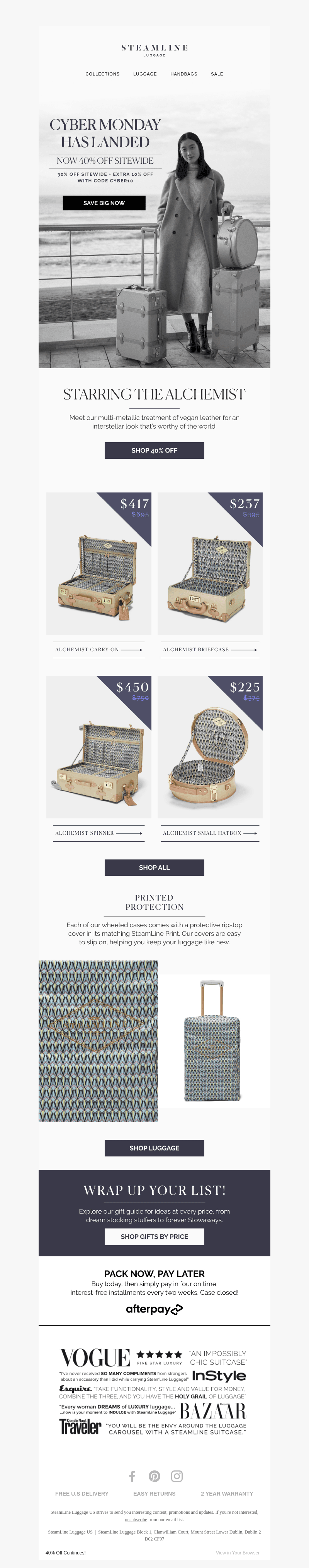 Cyber Monday is Here