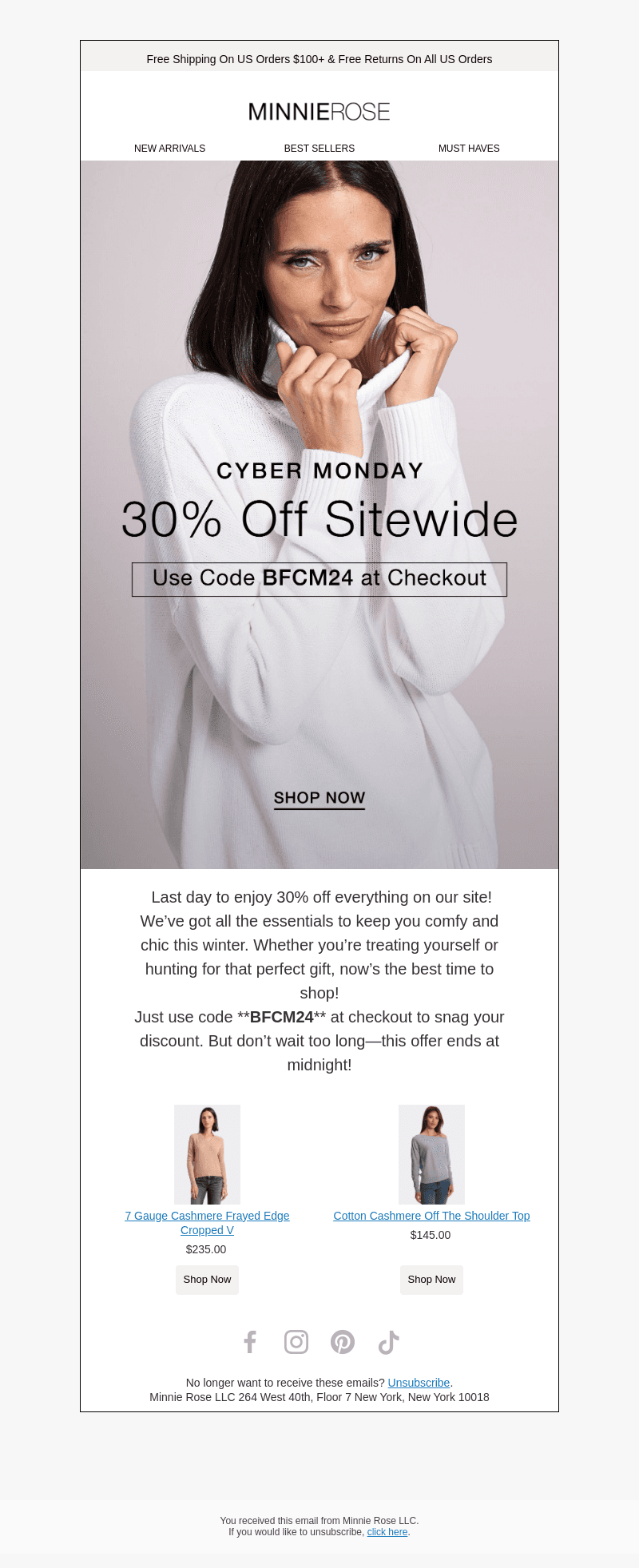 LAST DAY! 30% OFF SITEWIDE! ⚡