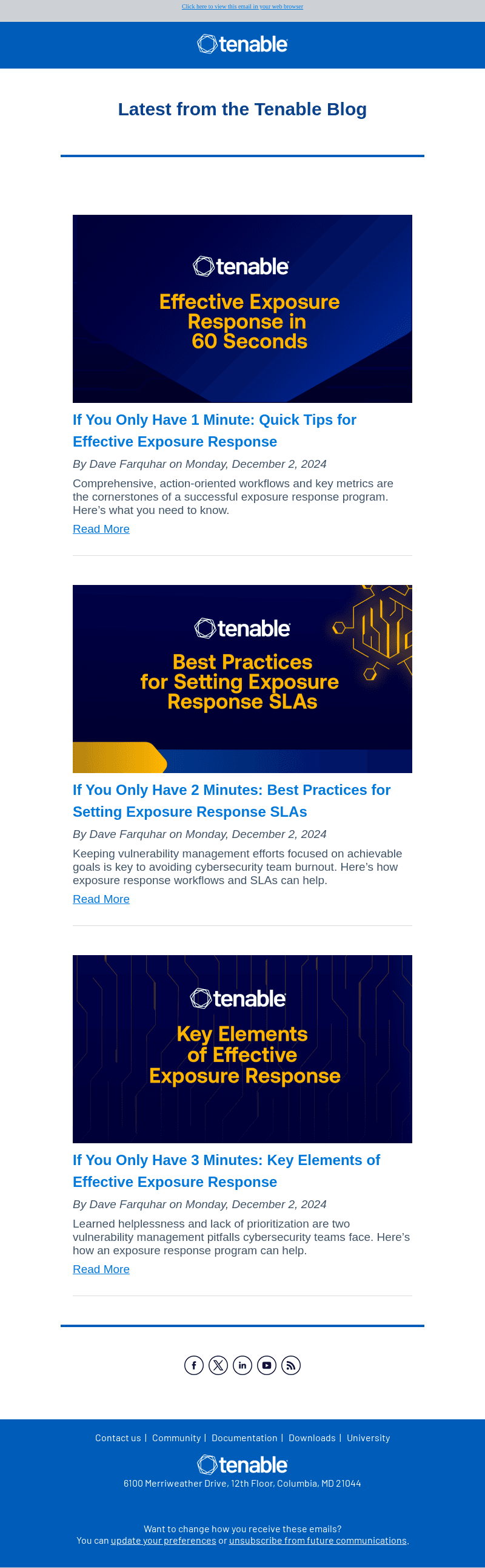 Latest from the Tenable Blog - Dec 02, 2024