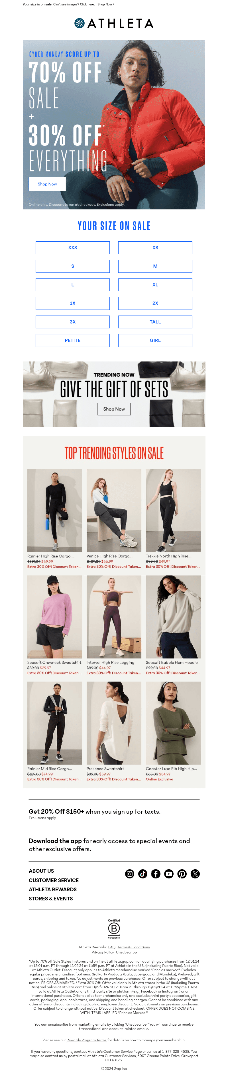 UP TO 70% OFF—don't miss this