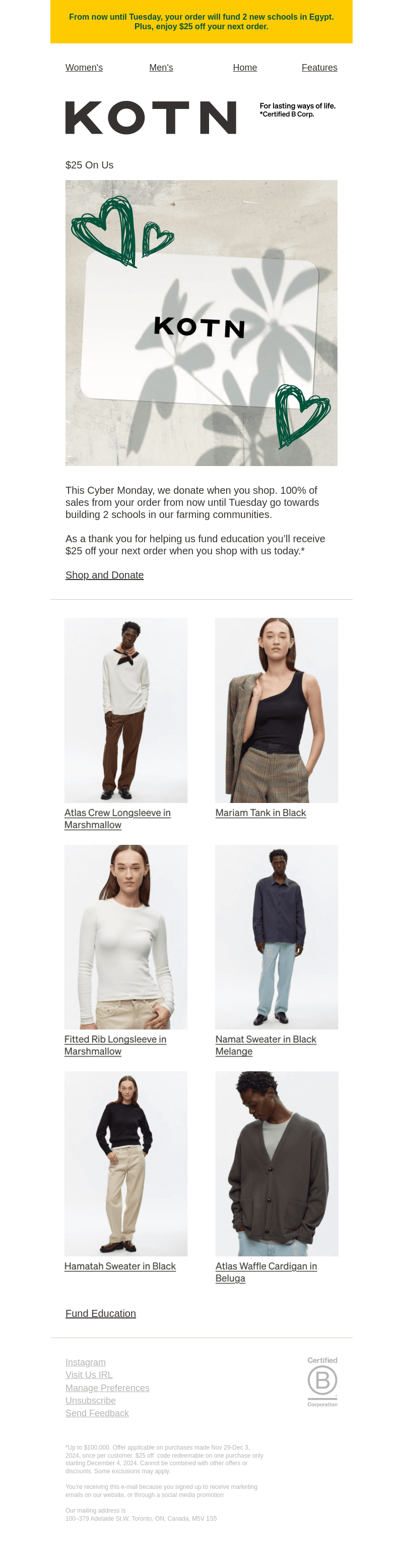 Shop to Fund Education