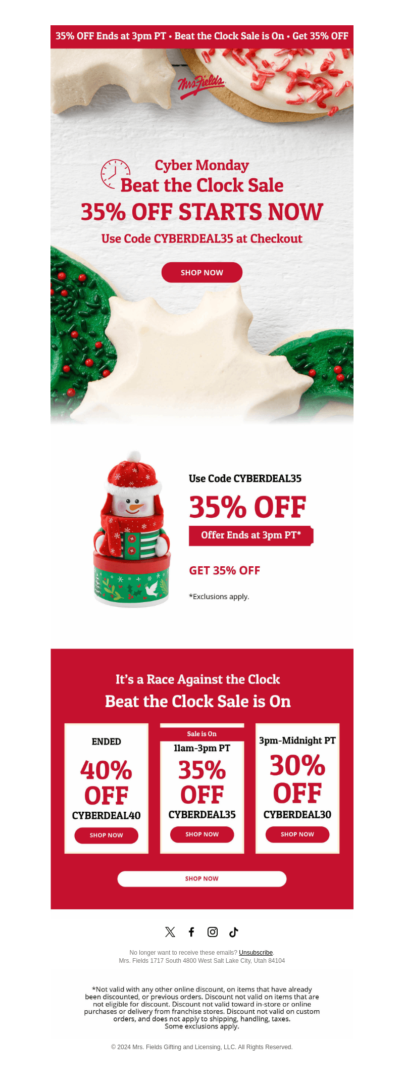 ⏰ The Clock is Ticking | 35% OFF Sitewide