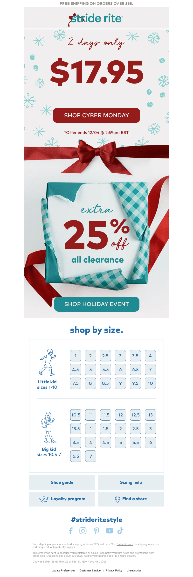FINAL HOURS $17.95 CYBER DEALS!