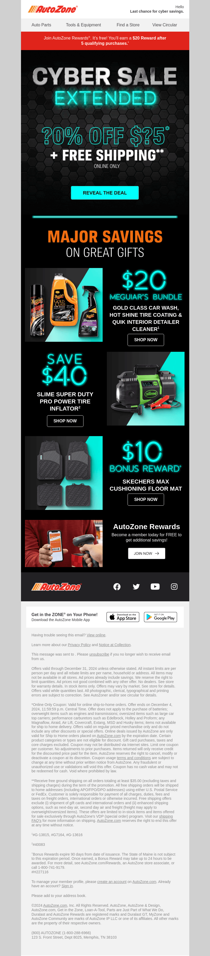 Cyber Monday deals continue! 🚗⚡️