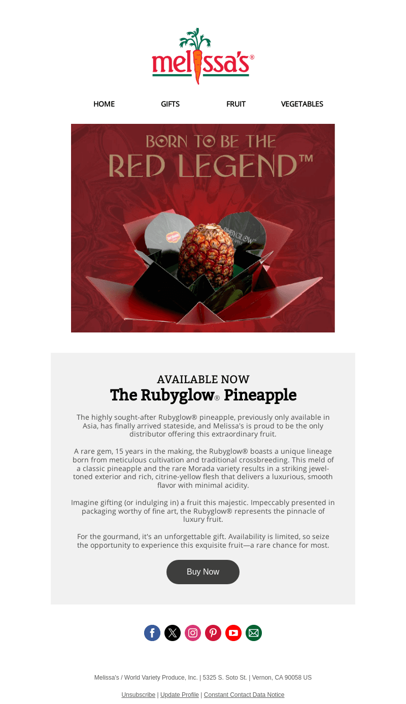 Now offering the highly sought-after Rubyglow® Pineapple!