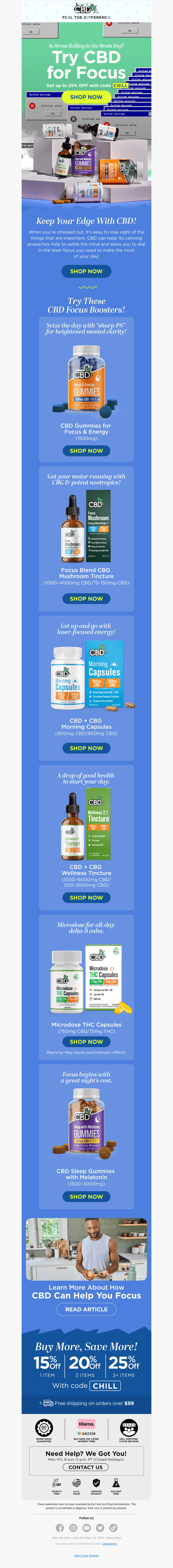Try CBD for pre-workout energy & post-workout recovery 💪