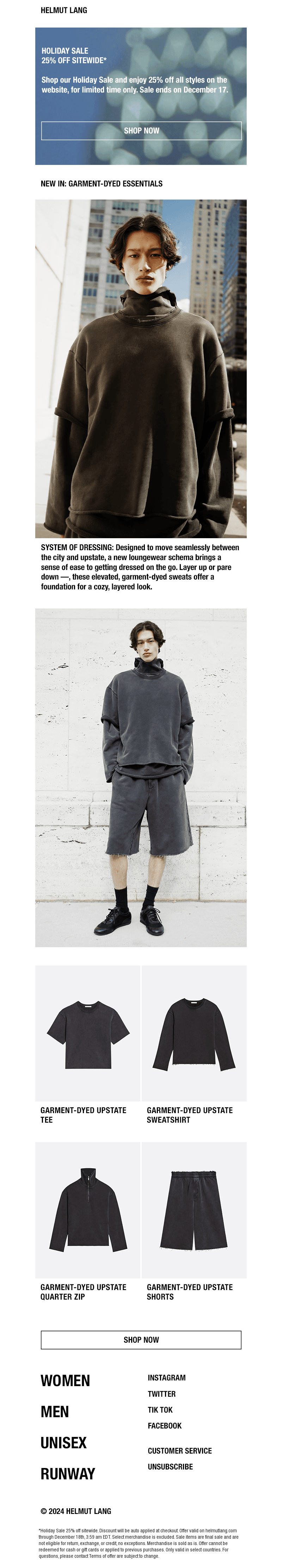25% Off Elevated Essentials