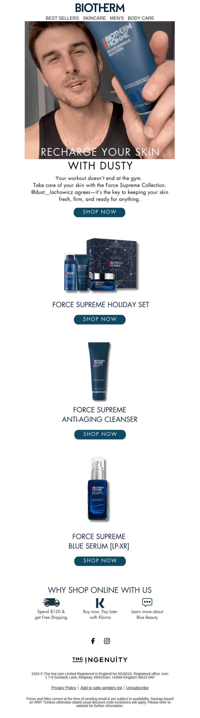 Best skincare for post-workout💪