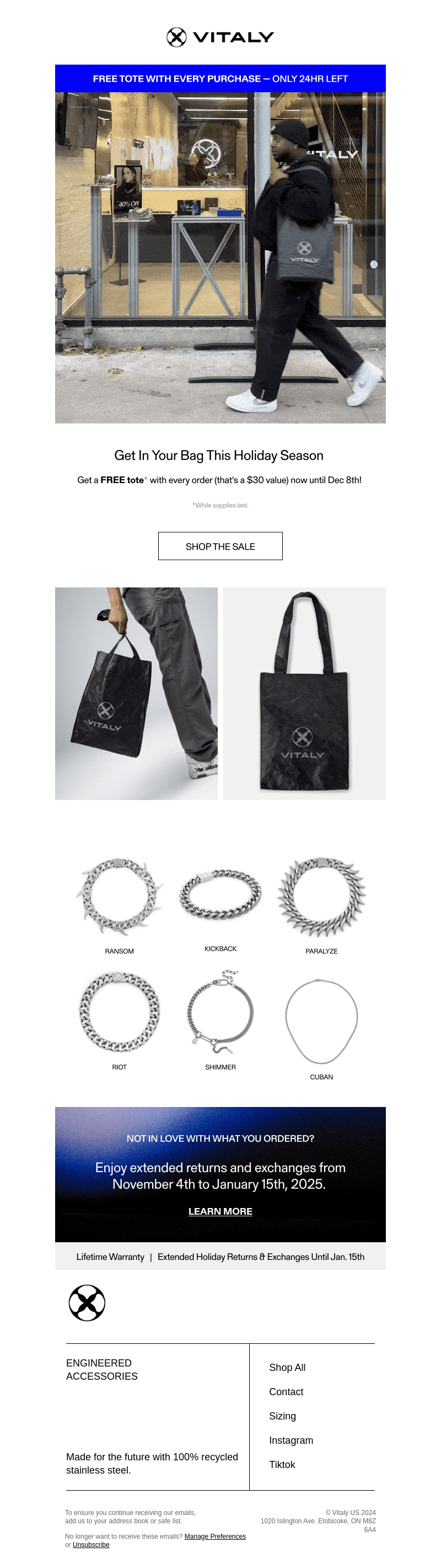 A Free Tote Is In Your Future 🖤