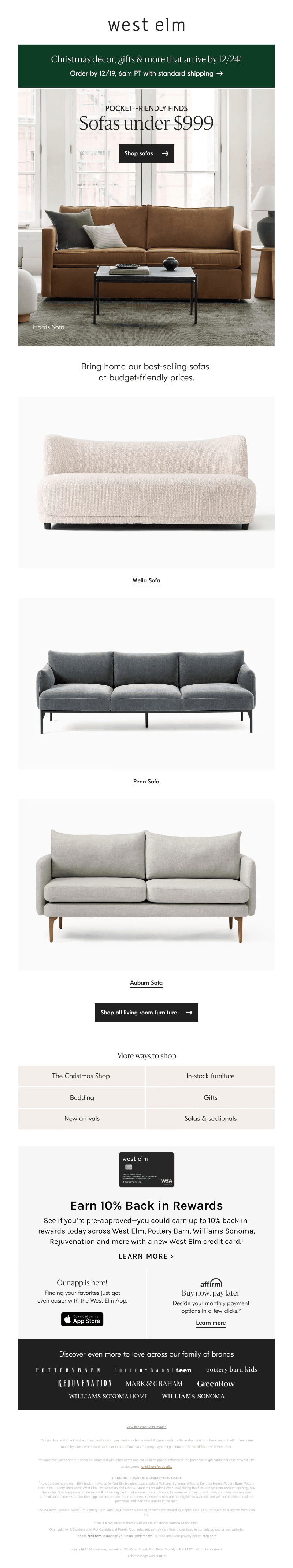Elegant yet affordable