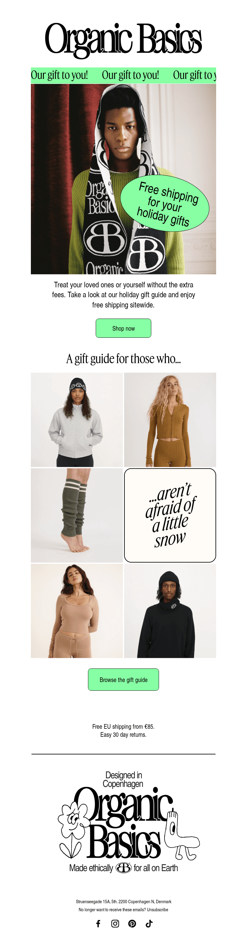 Free Shipping Starts Now