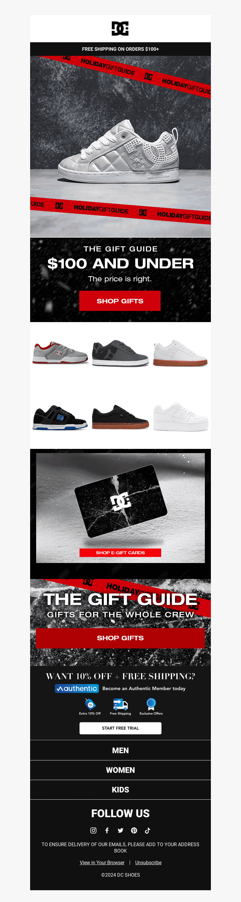 Gifts for $100 or Less