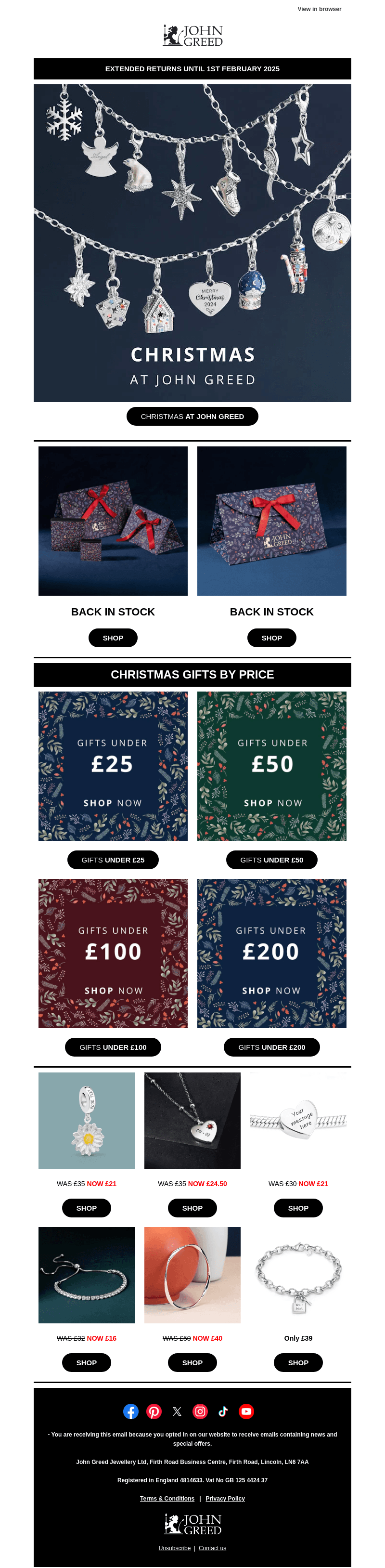 Gifts under £50 💫